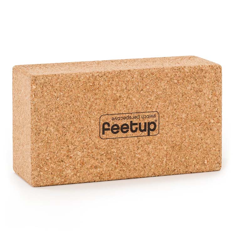 Cork Yoga Block Organic Cork Yoga Props by FeetUp FeetUp The Best