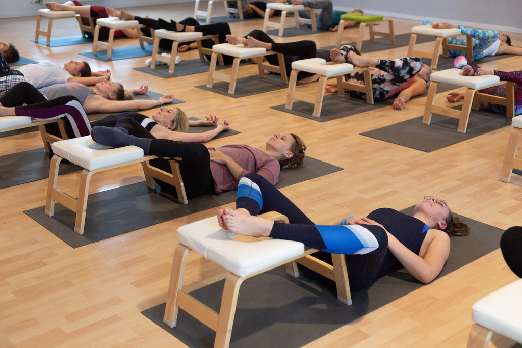 Savasana: FeetUp Yoga Basics for Corpse Pose