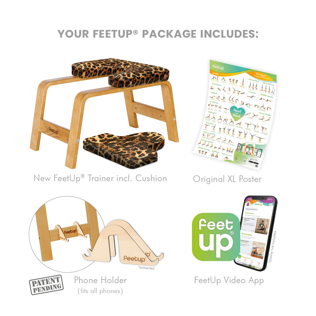 FeetUp Trainer | World's Best Yoga Headstand Bench & Inversion