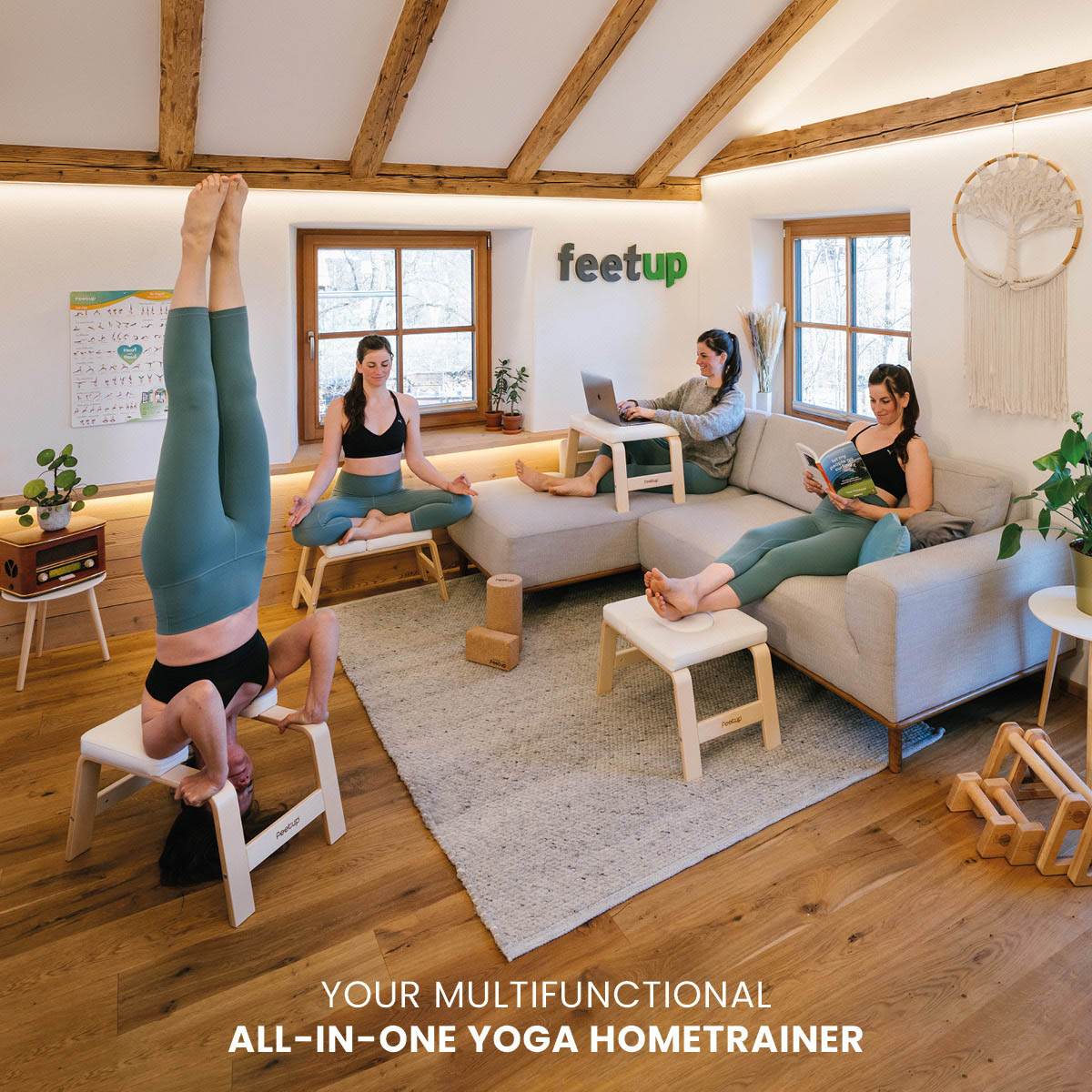 FeetUp Trainer | World's Best Yoga Headstand Bench