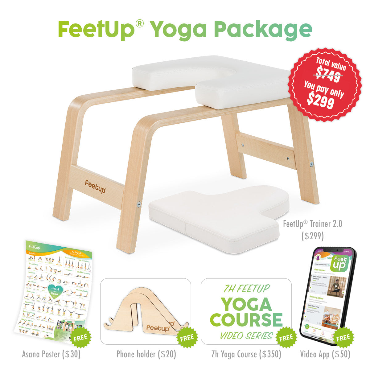 FeetUp Yoga Package - incl. Autumn Yoga Course