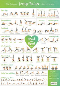 The Original FeetUp poster with over 100 poses